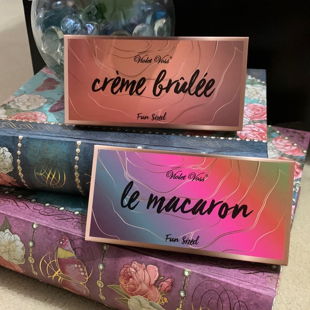 Violet Voss Mini Eyeshadow Palettes (Crème Brûlée & Le Macaron)